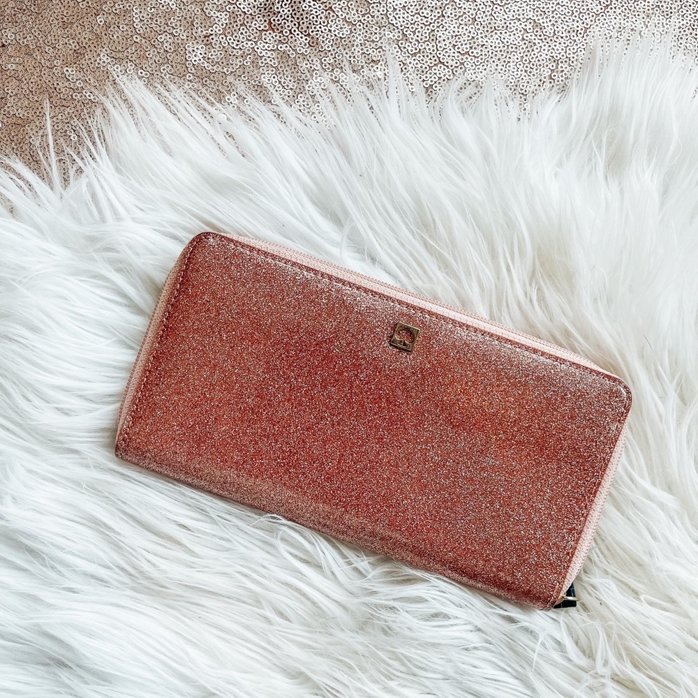 NEW Kate Spade - Rose Gold Mavis Street Wallet